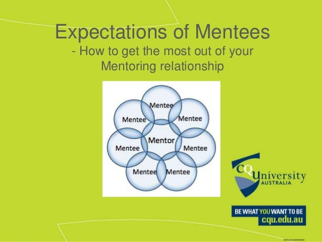 expectation of mentees expectation of mentees
